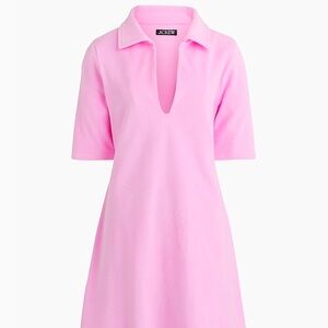 J crew terrycloth dress XXS resort pink 0 2 $80 sold out